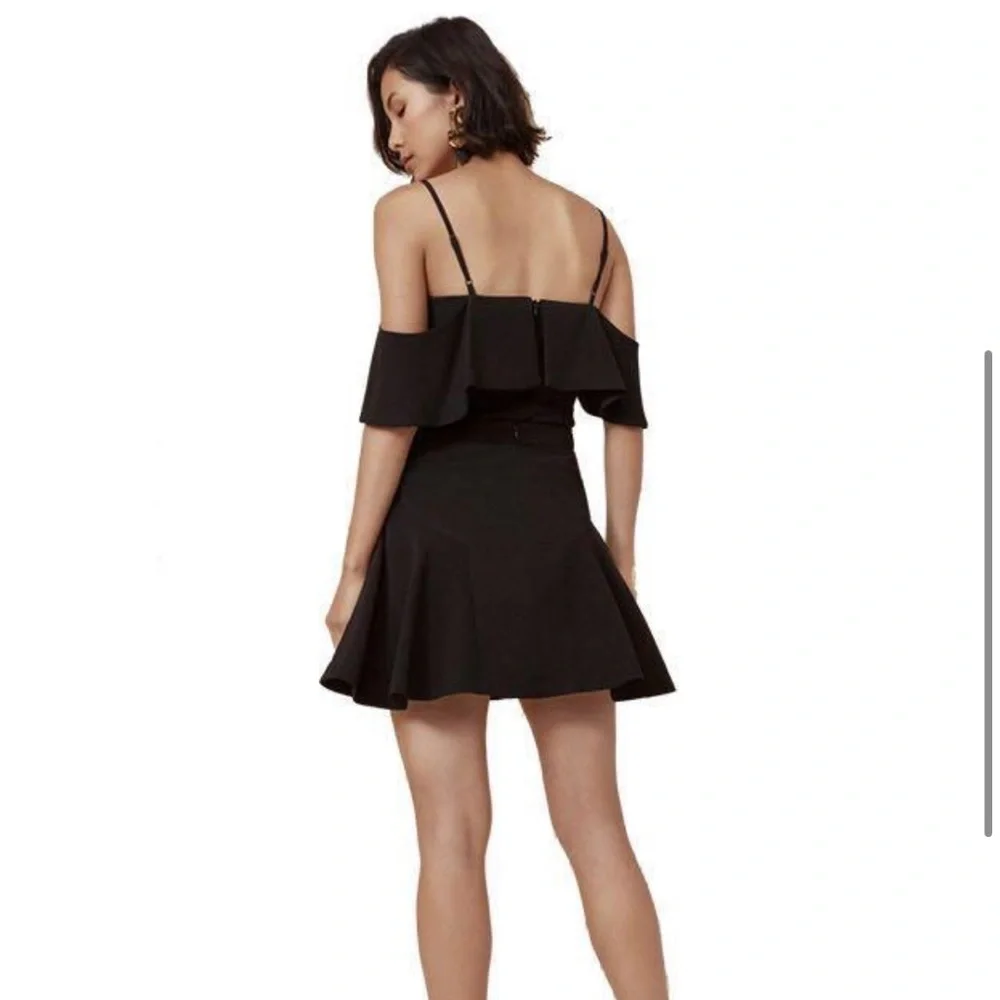 C/Meo Collective Compose Short Sleeve Mini Dress in Black M - Picture 2 of 5